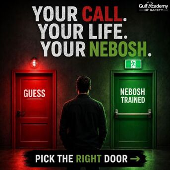 Dubai, Lessons Offered, Stop Guessing. Start A NEBOSH Course Today.