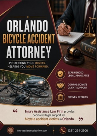 Miami, Legal, Orlando Bicycle Accident Attorney For Compensation Claims