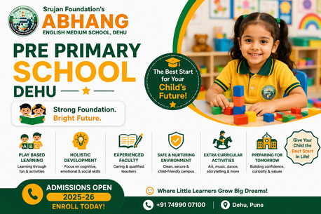 Pune, Lessons Offered, Pre Primary School Dehu | Admissions Open 2026&ndash;27