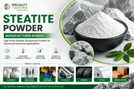 Mumbai, Materials, Why Industries Choose High-Quality Steatite Powder For Manufacturing Applications