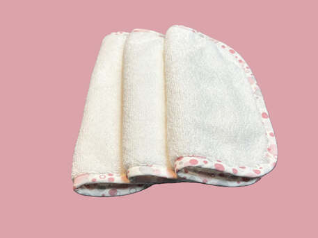 New York, Clothing & Accessories, USD 25,  Luxury Pink Washcloths For Babies &ndash; Fathers Day Gift Guide 2026