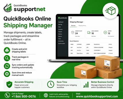 Los Angeles, Accounting, QuickBooks Online Shipping Manager For Faster Order Fulfillment