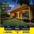 BHD 700,  350 Sq. Meter,  Beautiful 3 BHK Garden Villa In Saar BD 700/-