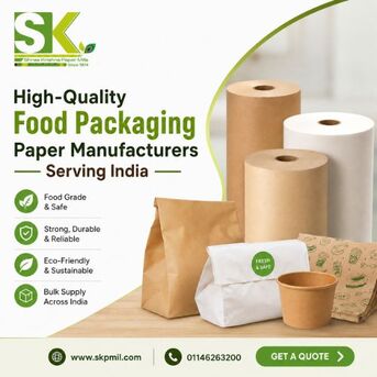 New Delhi, Wholesale Products, Trusted Food Packaging Paper Manufacturers In India For Bulk Supply