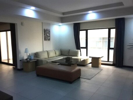 Juffair, Apartments, Flats, Houses & Villas, BHD 360/month,  Furnished,  2 BR,  The Most SPACIOUS  Family Apartment: BIG Balcony: STORE Room: 3 Baths: TONY