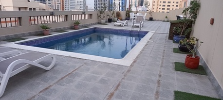 Juffair, Apartments, Flats, Houses & Villas, BHD 360/month,  Furnished,  2 BR,  The Most SPACIOUS  Family Apartment: BIG Balcony: STORE Room: 3 Baths: TONY