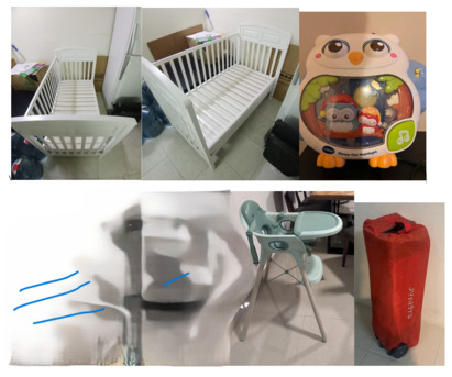 Al Rabwah, Baby & Kid Stuff, SAR 600,  Cot With Mattress | Feeding Highchair | Travel Cot &ndash; Juniors | Car Seat