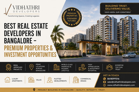 Bangalore, Real Estate, Best Quality Real Estate Developers In Bangalore