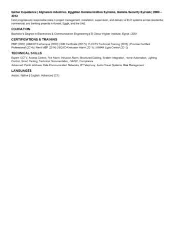 Riyadh, Job Seekers, Sr. ELV & ICT Engineer