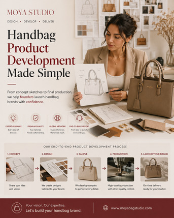 New York, Business, Professional Handbag Product Development & Manufacturing Support