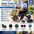 Jazzy® Carbon HD Power Chair &mdash; Heavy-Duty. Lightweight. Built For Freedom.