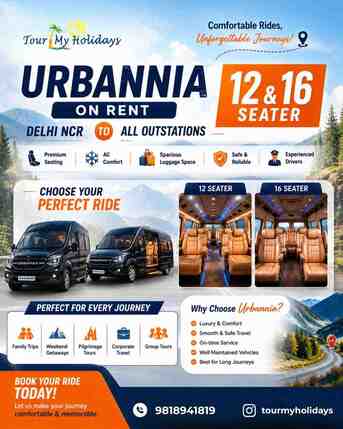 New Delhi, Travel, Urbania On Rent &ndash; Comfortable & Luxury Travel Solution