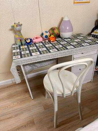 Jubail, Furniture, SAR 150,  Study Table With Chair + Wardrobe