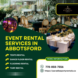 Surrey, Event Planning, Event Rental Services In Abbotsford For Weddings And Events