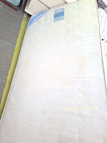 Riyadh, Furniture, SAR 135,  Single Iron Bed With Spring Mattress.