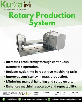 Noida, Industrial Machinery, INR 500000,  Importance Of A Rotary Production System