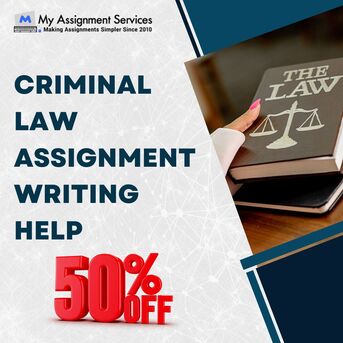 Melbourne, Education, Get 50% Off On Criminal Law Assignment Writing Help