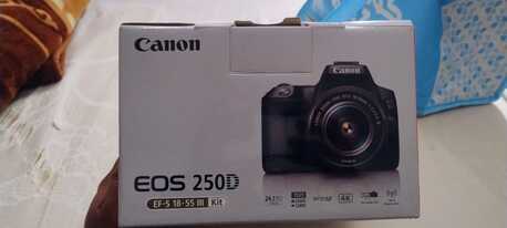 Dammam, Electronics, SAR 2100,  Canon EOS 250D CAMERA - USER FRIENDLY CAMERA -URGENT SALE