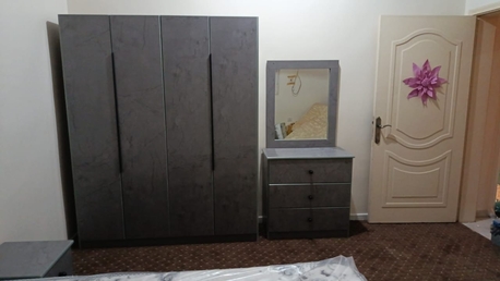 Jeddah, Furniture, SAR 1,  Excellent Quality Of Wooden Wardrobe And Wooden Dressing Table Available Brand New