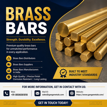 Ahmedabad, Wholesale Products, Leading Brass Bars Distributors & Suppliers In India | Ganga R Ispat Metals