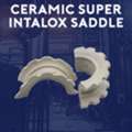 Durable Ceramic Super Intalox Saddle For Process Industries