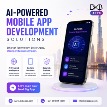Dubai, Mobile Apps, DXB APPS Is A Leading Mobile App Development Company In Dubai, UAE