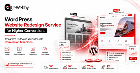 New York, Web Design & Development, WordPress Website Redesign Service For Higher Conversions | Modern UX & Business Growth