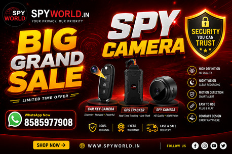 New Delhi, Electronics, INR 4999,  Best Spy Camera Dealer In Saket &ndash; 8585977908 &ndash; Spy World