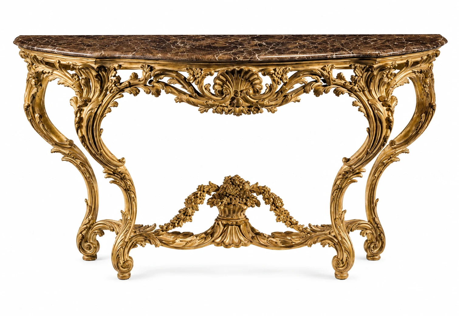 Mumbai, Furniture, Hand-Carved Luxury Console Tables | Teak Wood | Classical Royal Design