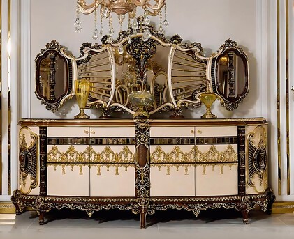 Mumbai, Furniture, Hand-Carved Luxury Console Tables | Teak Wood | Classical Royal Design