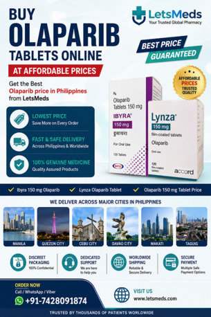 Quezon City, Health & Beauty Items, PHP 1,  Affordable Olaparib Tablets Available In Makati With Worldwide Shipping