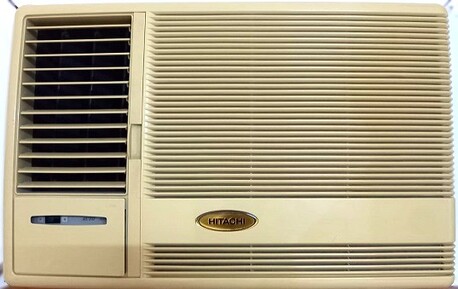 Manama, Air Conditioners, BHD 55,  ✅️HITACHI - 2 TONS WINDOW / WALL TYPE AC FOR SALE