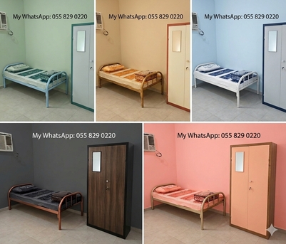Riyadh, Household Items, SAR 22,  STEEL BEDS, WOODEN BEDS & CABINETS  ✅ Steel Single & Double Beds ✅ Box B