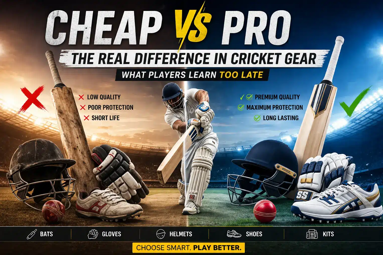 Karachi, Sporting Goods, PKR 1000,  Shop Quality Cricket Gear Online | Cricket Closet