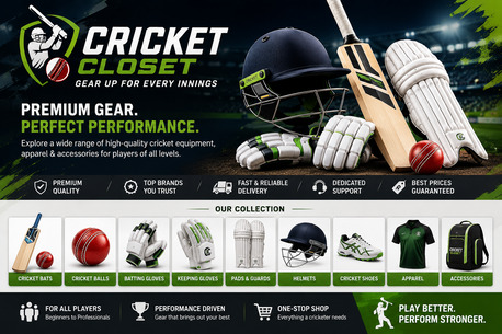 Karachi, Sporting Goods, PKR 1000,  Shop Quality Cricket Gear Online | Cricket Closet
