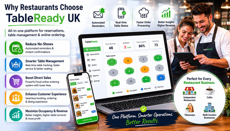 London, Food & Drink, Best Kitchen Dining Solutions With Digital Menu Ordering System