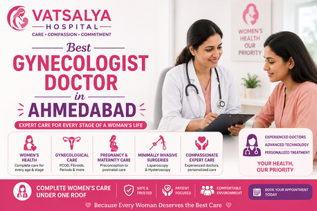Ahmedabad, Health, Best Gynecologist Doctor In Ahmedabad At Vatsalya Hospital