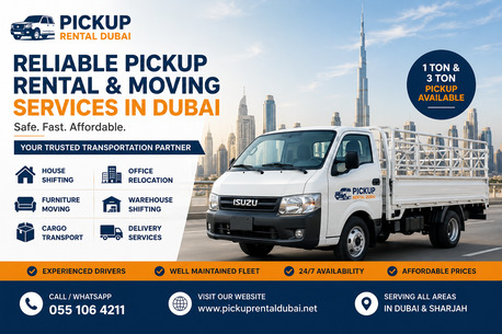 Karachi, Help, Pickup Rental Dubai &ndash; Reliable Truck Rental, Moving & Transportation Services In Dubai
