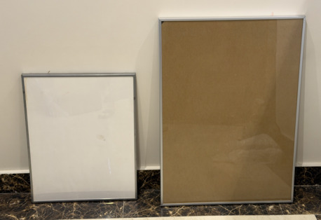 Al Sulaymaniyyah, Furniture, SAR 280,  9 IKEA Gallery Wall Frames (RIBBA & LOMVIKEN) &ndash; Mix Sizes