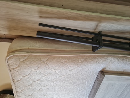 Jeddah, Furniture, SAR 500,  Home Box King Size Bed With 30mm Thick Matris For Sale In Throw Away Price
