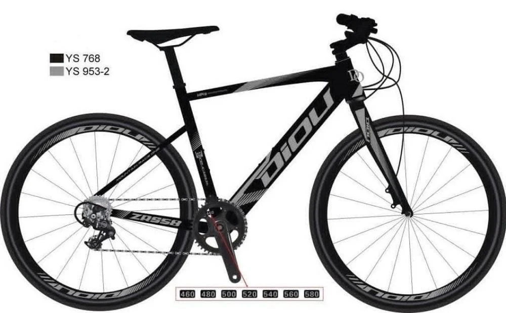 Al Sulaymaniyyah, Sporting Goods, SAR 200,  Diou Hybrid Sports Bicycle (Aluminium Frame / Shimano Gears)