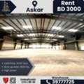 BHD 3000,  1600 Sq. Meter,  Warehouse / Industrial Facility For Rent &ndash; Askar (Near ALBA)