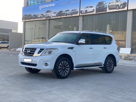 Manama, Vehicles, Cars & Trucks , BHD 6500,  Nissan Patrol,  2015,  Automatic,  213000 KM,   Platinum  (White)