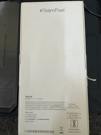 Al Wizarat, Mobile Phones, SAR 1250,  Google Pixel 8a 128gb Blue