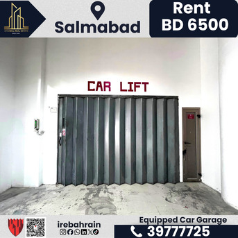 Salmabad, Buildings, BHD 4500,  2984 Sq. Meter,  Ready-to-Move Car Garage With Equipment For Rent &ndash; Salmabad*