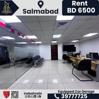 Salmabad, Buildings, BHD 4500,  2984 Sq. Meter,  Ready-to-Move Car Garage With Equipment For Rent &ndash; Salmabad*