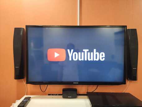 Dammam, Electronics, SAR 600,  Samsung LED TV 40 Inches With Home Theatre