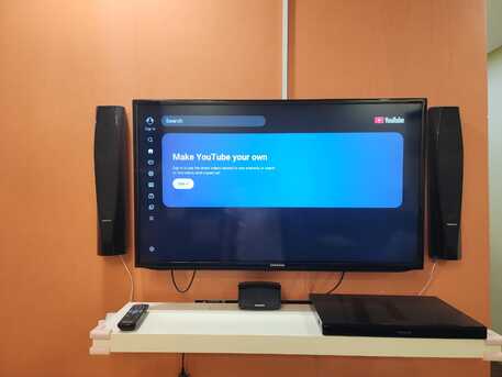 Dammam, Electronics, SAR 600,  Samsung LED TV 40 Inches With Home Theatre