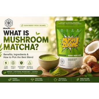 Chicago, Food, Best Mushroom Matcha For Clean Energy & Daily Wellness