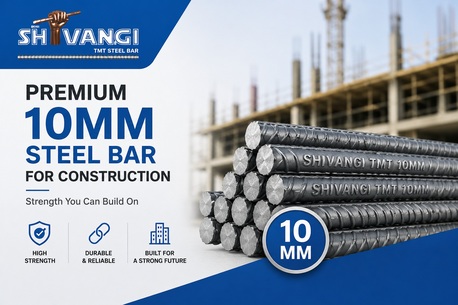 Indore, Materials, Premium 10mm Steel Bar For Construction &ndash; Shivangi TMT Bars